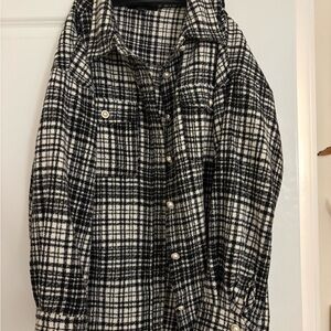 Forever 21 Black and White Jacket